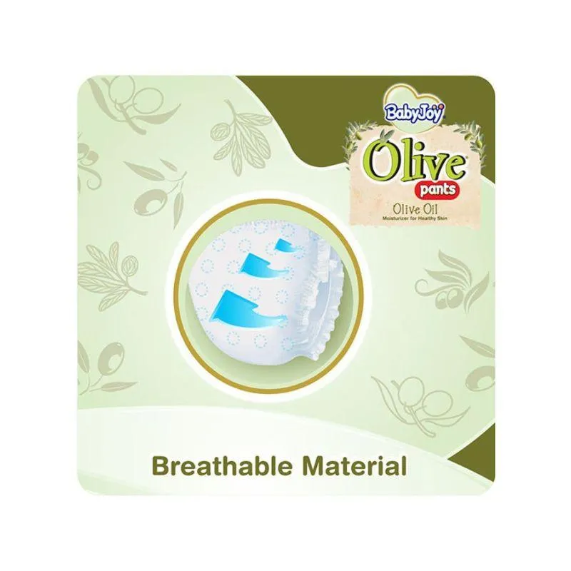 Baby Joy Olive Pants Mega Box - Size 6 - Junior XXL - 16-23 kg - 96 Diapers