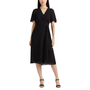 Belted Georgette Dress