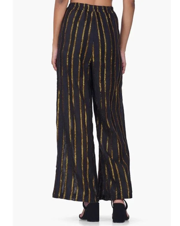 Black & Gold Embellished (BOTTOMS ONLY)