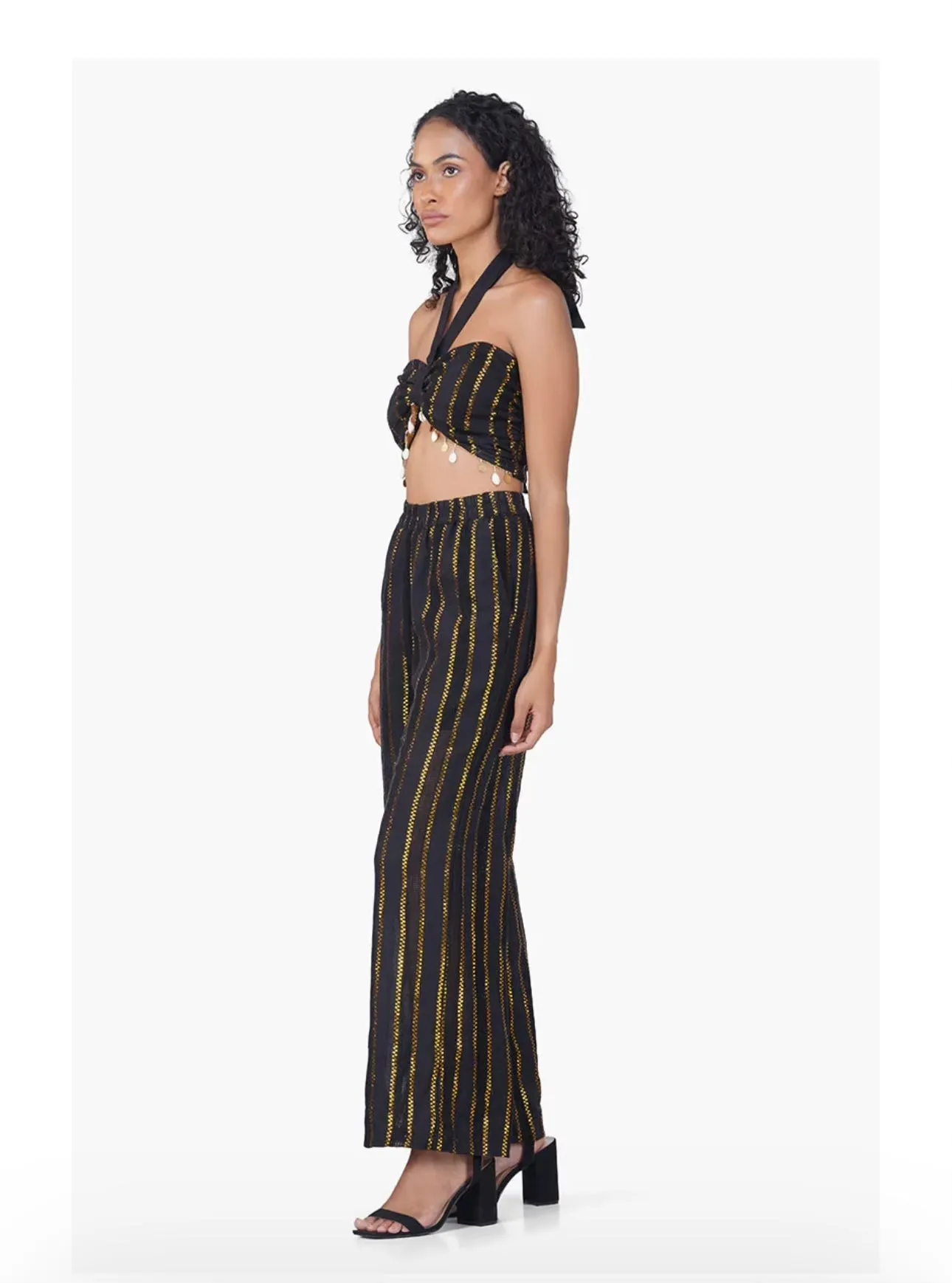 Black & Gold Embellished (BOTTOMS ONLY)