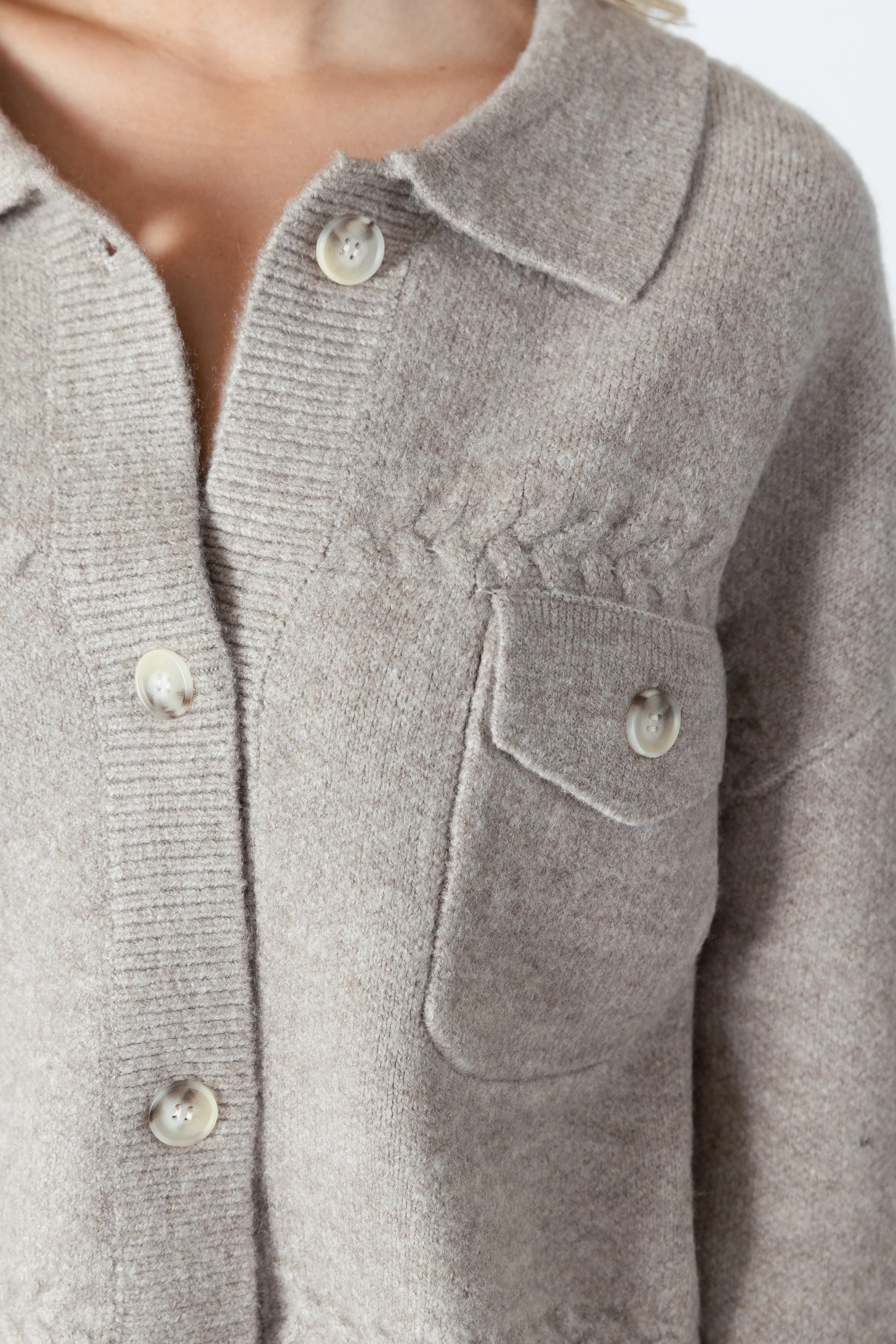 CAMI CROPPED CARDIGAN