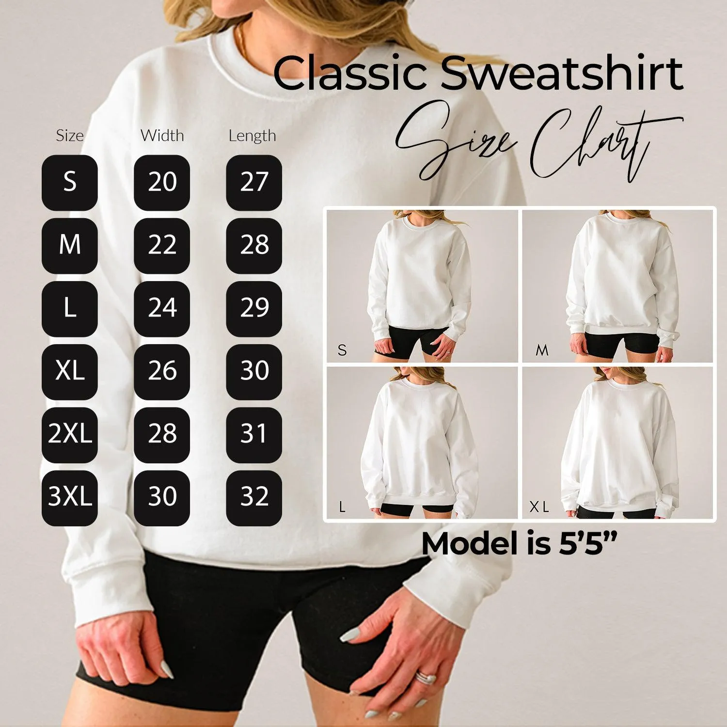 Chihuahua mom Classic Soft Sweatshirt (Left Chest)