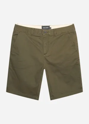 Chino short - olive