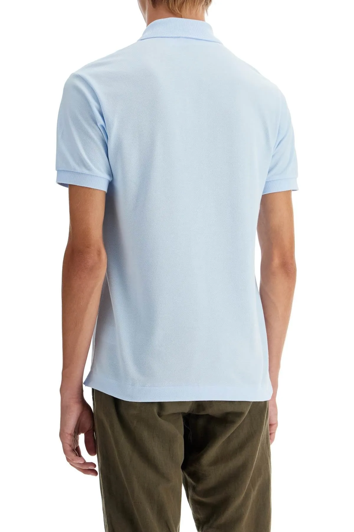 classic fit short sleeve polo shirt