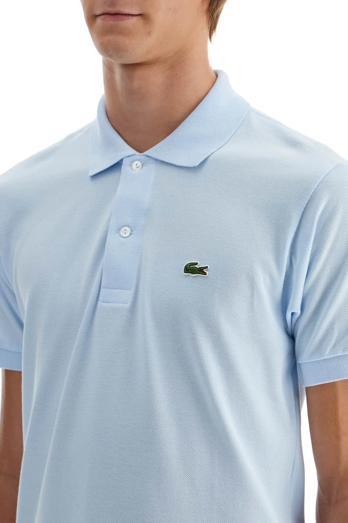 classic fit short sleeve polo shirt