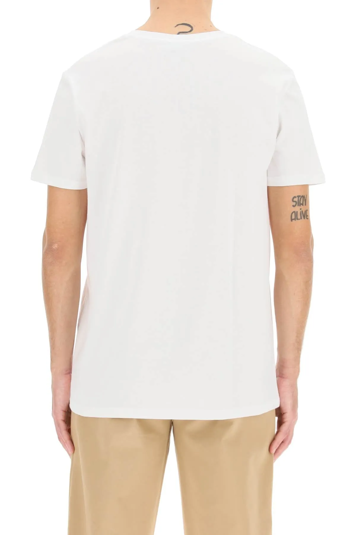 flocked v.p.c. logo t-shirt