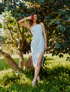 Franca One Shoulder Midi Dress