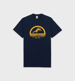 Fun Track T-Shirt - Navy