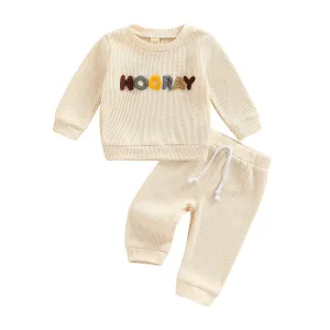 Hooray Waffle Baby Set