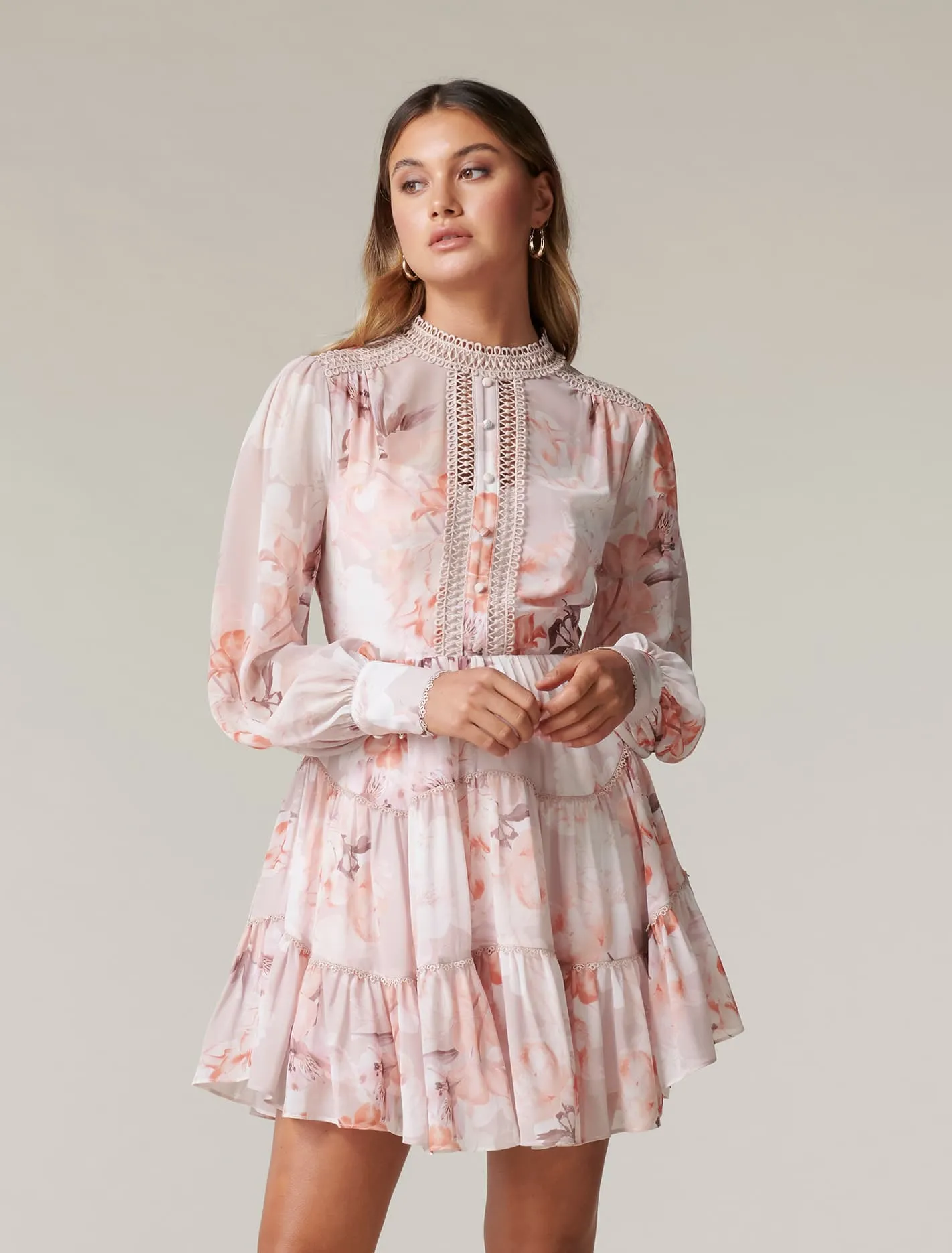 Kai Balloon Sleeve Dress