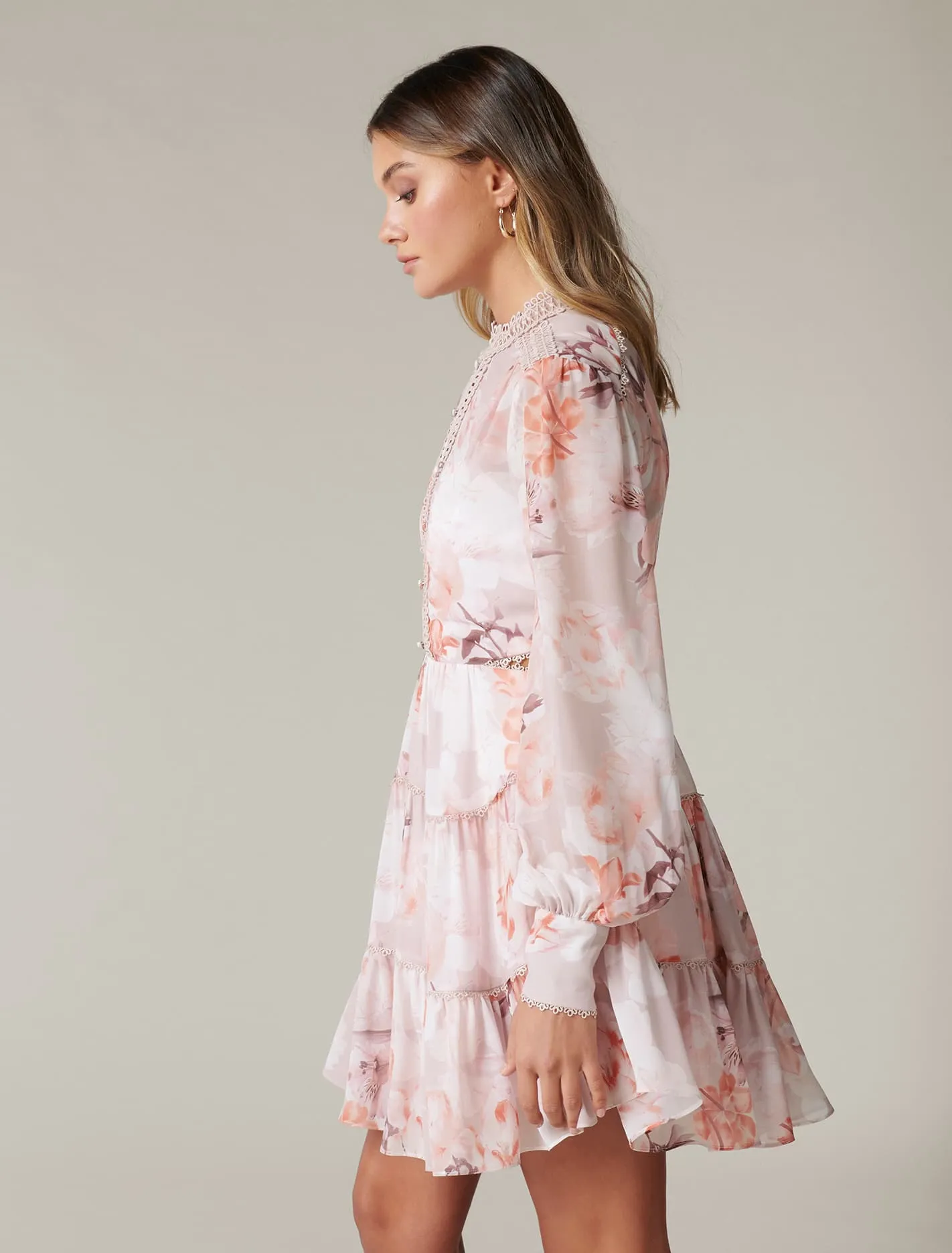 Kai Balloon Sleeve Dress
