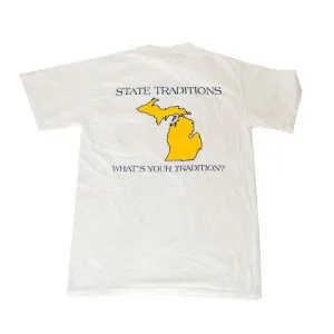 Michigan Ann Arbor Gameday T-Shirt White