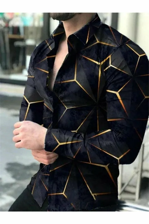 Printed Shirts Long Sleeve