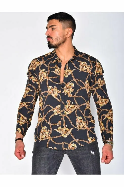 Printed Shirts Long Sleeve