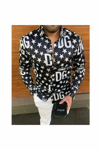 Printed Shirts Long Sleeve