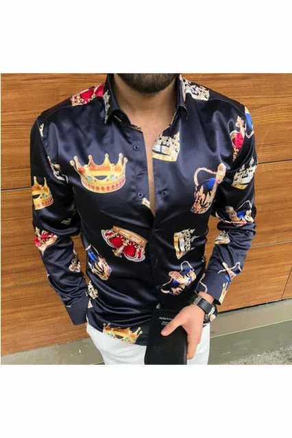 Printed Shirts Long Sleeve