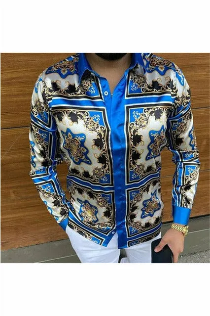 Printed Shirts Long Sleeve