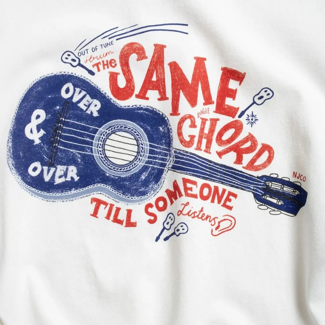 Roy Gitarr T-Shirt (Off White)