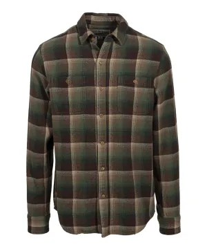 Schott NYC Men's Plaid Flannel Shirt - Falling Leave