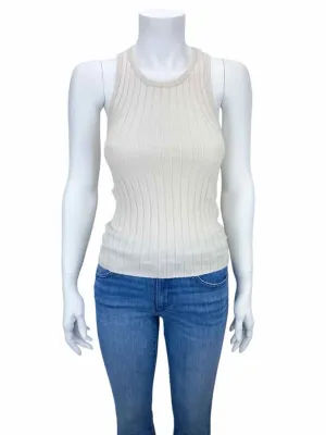 Splendid Collection Women's Rare Moonstone Ione Sweater Tank Ivory Size S