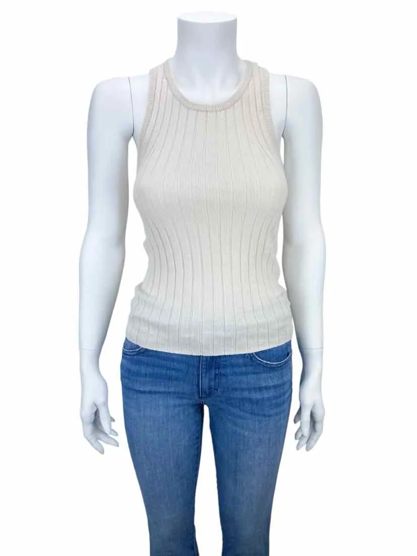 Splendid Collection Women's Rare Moonstone Ione Sweater Tank Ivory Size S