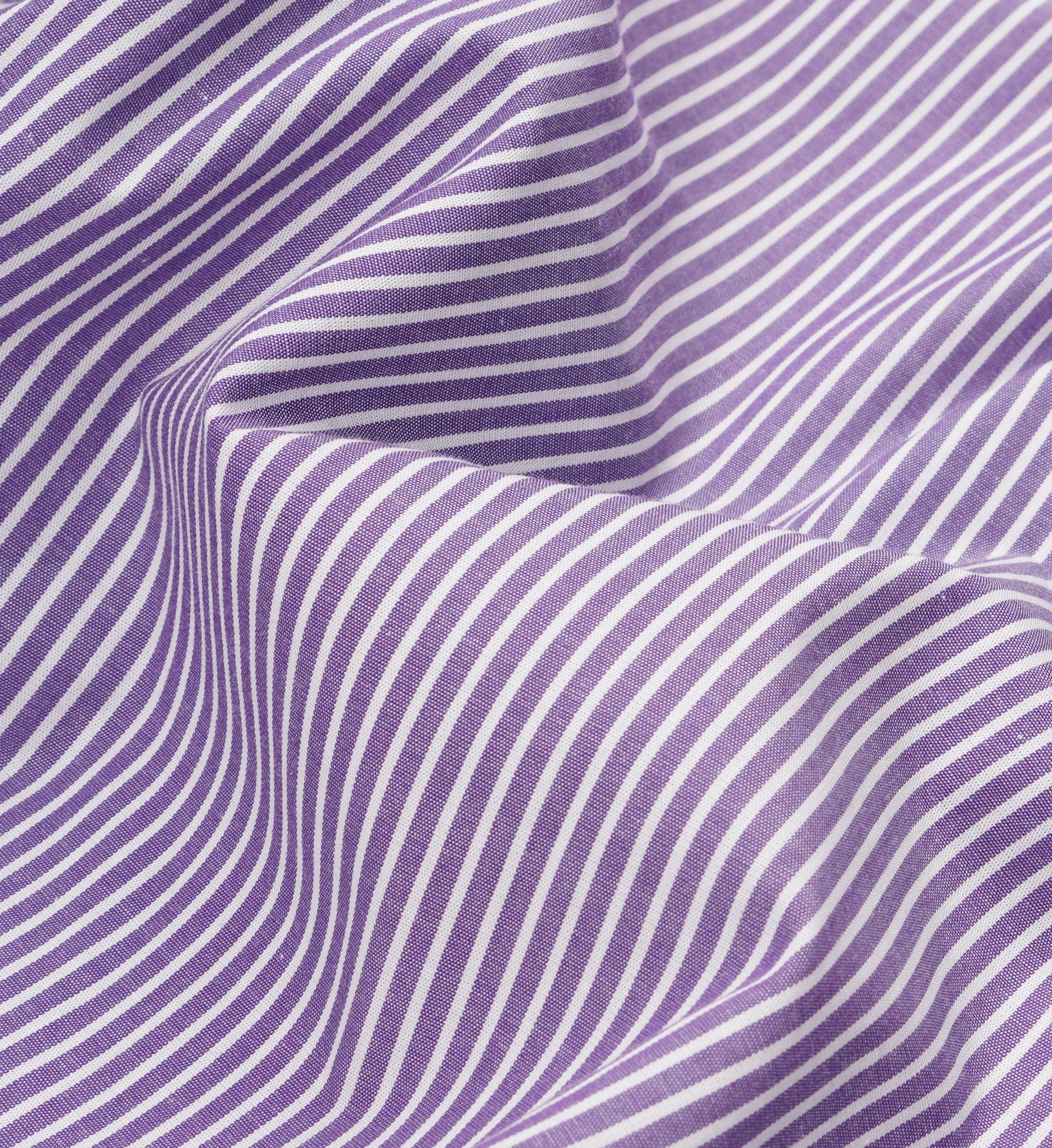 SRC Shirt - Purple Striped