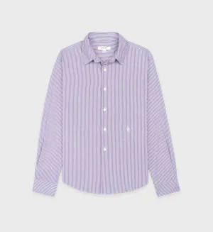 SRC Shirt - Purple Striped
