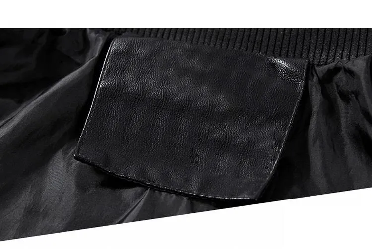 West Louis Classical Motorcycle Men Leather Jacket