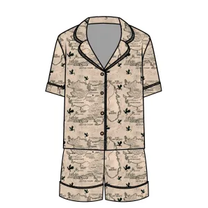 Wyvern Way Women's Relaxed Short-Sleeve PJ Set